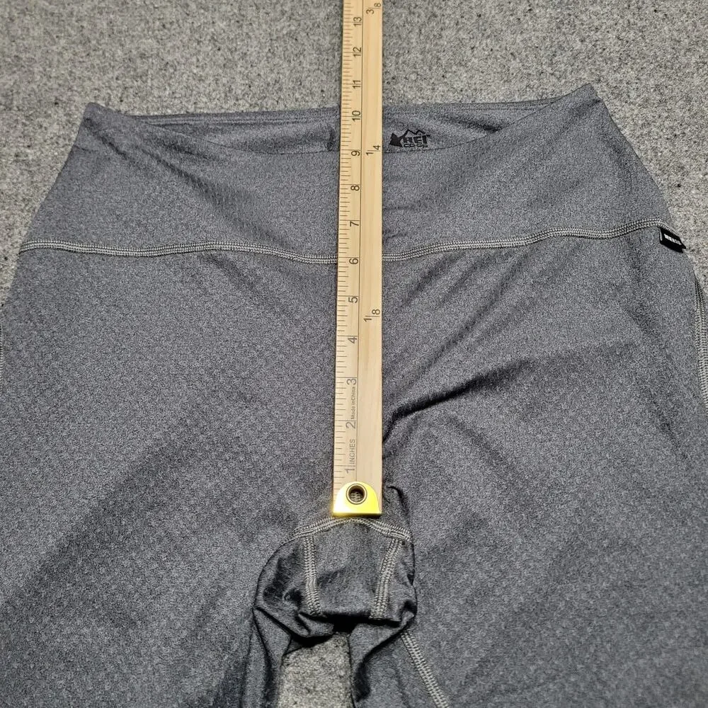 REI Coop Pants Womens Small Gray Take Your Time 7/8 Leggings Comfort Stretch